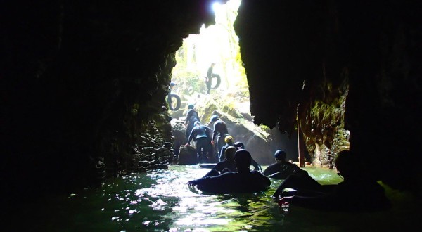 black water rafting