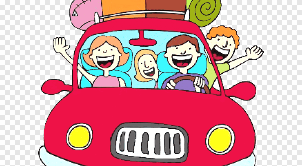 clipart road trip travel family vacation food